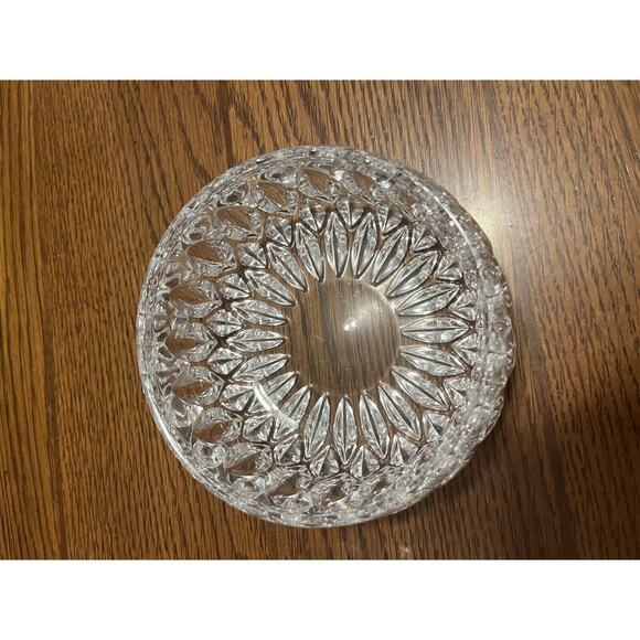 Althea Gorham Round Crystal Bowls Full Lead Cut C163 No Scratch Set Of 2 4” & 5” - Picture 9 of 11